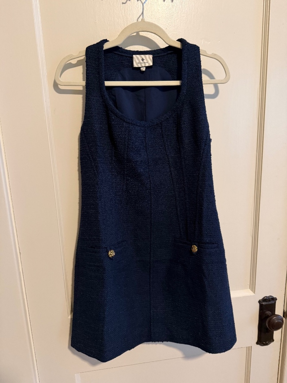 Tuckernuck Navy Tweed Dress and Jacket